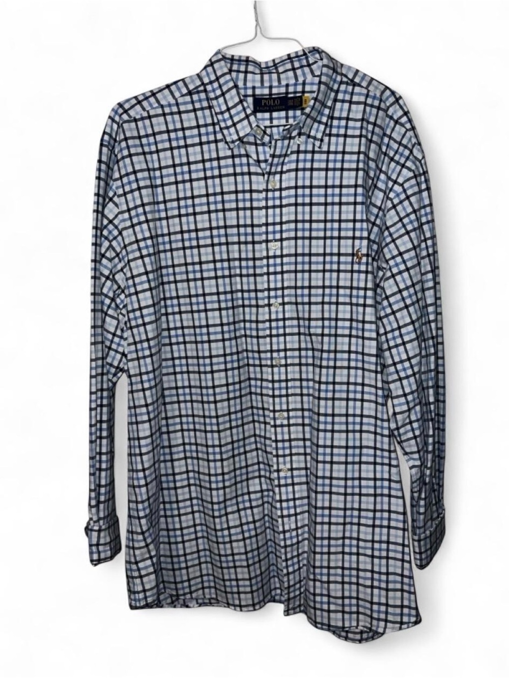 Polo by Ralph Lauren Blue Plaid Button-Down Shirt